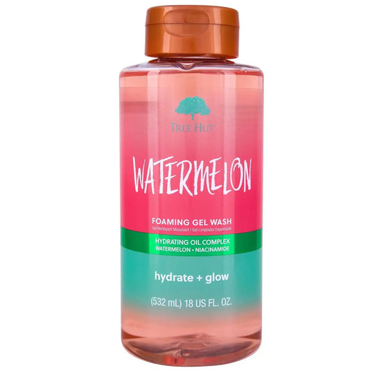 Tree Hut Watermelon Foaming Body Wash, 18 Fl Oz