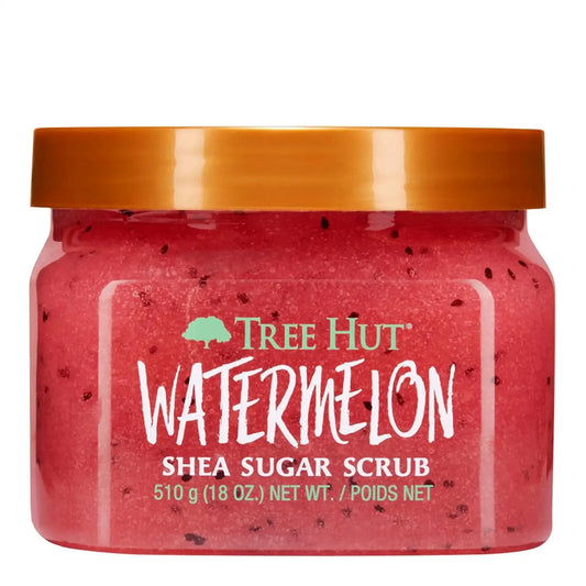 Tree Hut Watermelon Body Scrub, Exfoliating Sugar Scrub, Vegan, 18 Oz