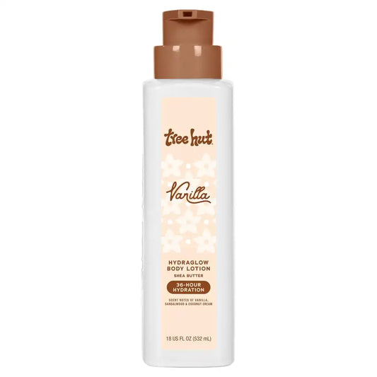 Tree Hut Body Lotion Vanilla, Warm Vanilla Scent, 18 Fl Oz