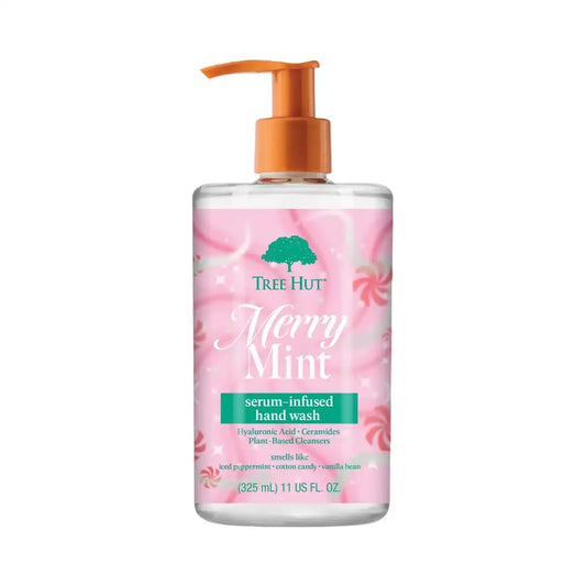 Tree Hut Merry Mint Serum Infused Hand Wash, 11 Fl Oz