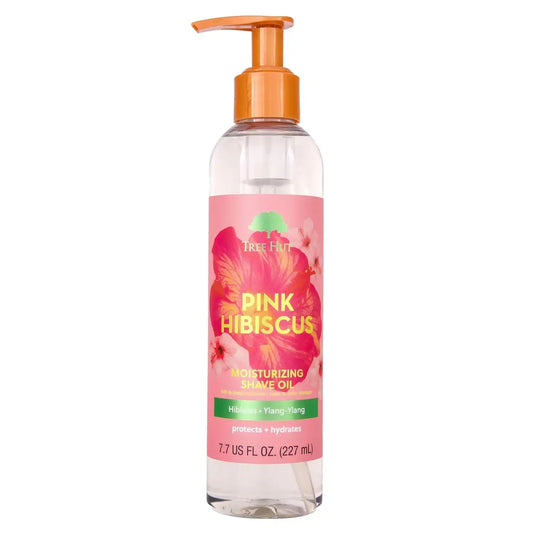 Tree Hut Pink Hibiscus Moisturizing Shave Oil, 7.7 Fl Oz