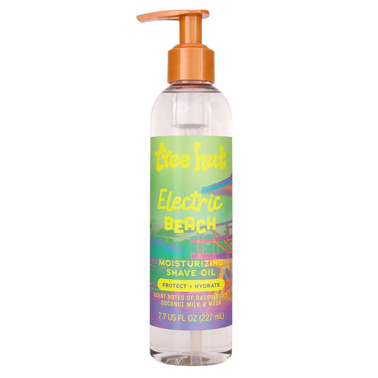 Tree Hut Electric Beach Moisturizing Shave Oil, 7.7 Fl Oz
