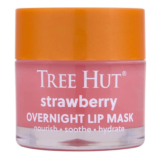 Tree Hut Strawberry Overnight Overnight Lip Mask, 0.6 Oz