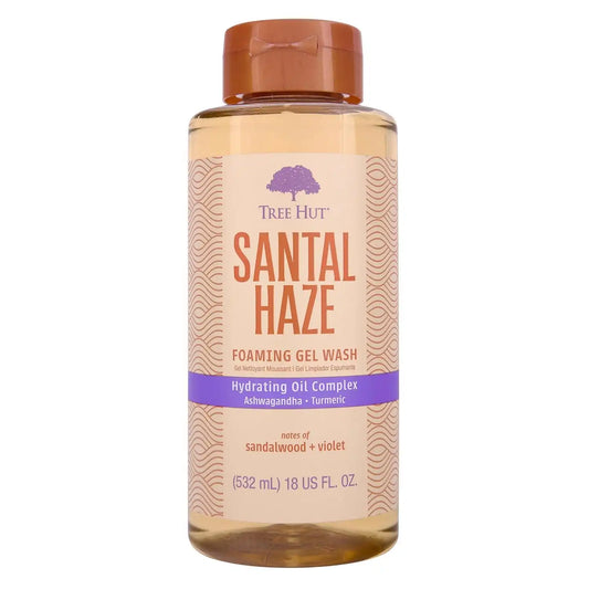 Tree Hut Santal Haze Foaming Body Wash, 18 Fl Oz