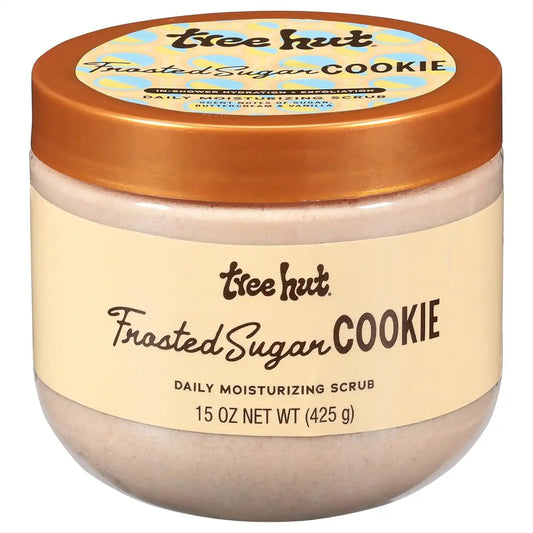 Tree Hut Frosted Sugar Cookie Daily Moisturizing Body Scrub, 15 Oz