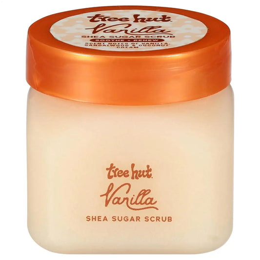 Tree Hut Mini Vanilla Body Scrub, Travel Size Sugar Scrub, 3.4 Oz