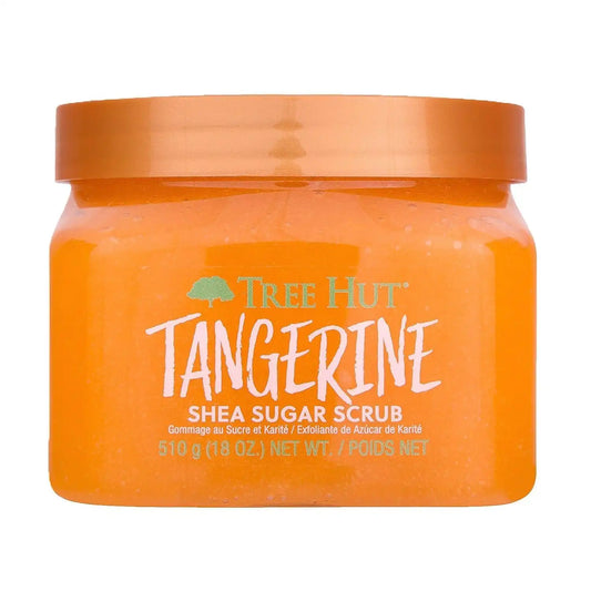 Tree Hut Tangerine Body Scrub, Exfoliating Sugar Scrub, Vegan, 18 Oz