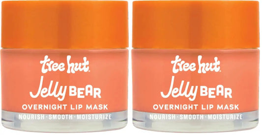 Tree Hut Jelly Bear Overnight Lip Mask, 0.6 Oz (Pack of 2)