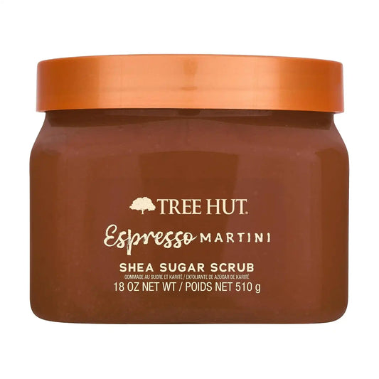 Tree Hut Espresso Martini Body Scrub, Fall Scented Body Care, 18 Oz