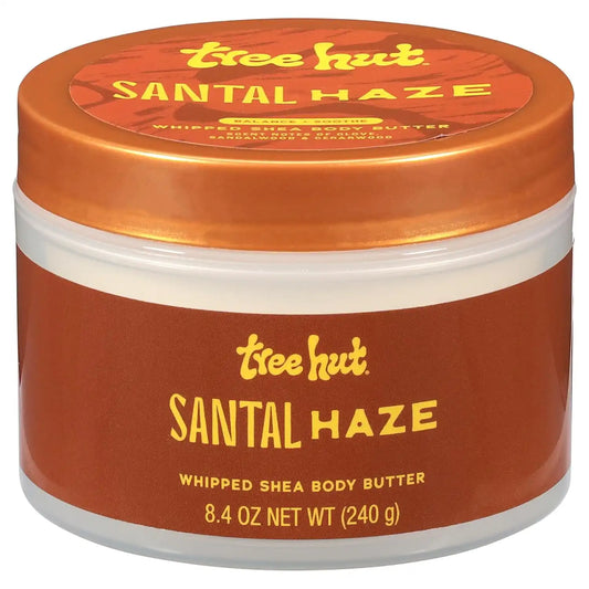 Tree Hut Santal Haze Whipped Body Butter with Shea Butter, 8.4 Oz