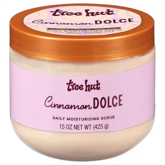 Tree Hut Cinnamon Dolce Daily Moisturizing Body Scrub, 15 Oz